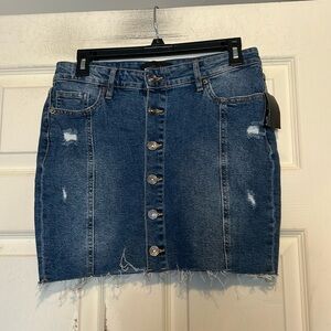 Kendall & Kylie Blue Denim Skirt Size 5 Juniors